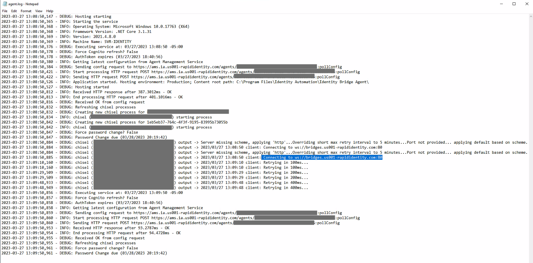 identity-bridge-connection-troubleshooting